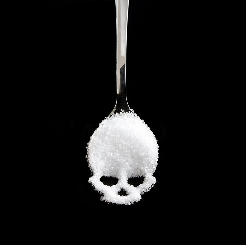 Cafurty 2 PCS Stainless Steel Spoons Skull Sugar Spoon Tea and Coffee Stirring Spoon - Silver - Image 4